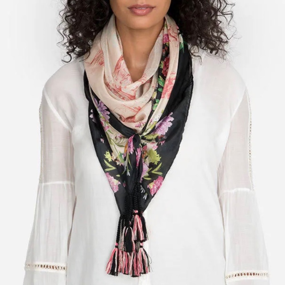 100% silk scarf - Picture 9 of 10
